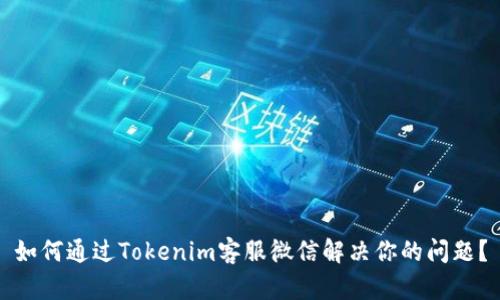 如何通过Tokenim客服微信解决你的问题？