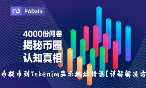 火币提币到Tokenim显示地址错误？详解解决方案