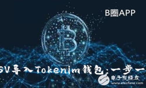 如何将BSV导入Tokenim钱包：一步一步的指南