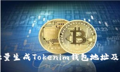 如何批量生成Tokenim钱包地址及其私钥