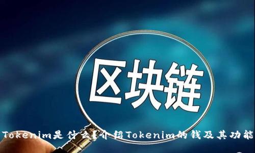 Tokenim是什么？介绍Tokenim的钱及其功能