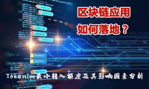 Tokenim最小转入额度及其影响因素分析